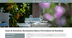 Desktop Screenshot of hosteleriahoy.com